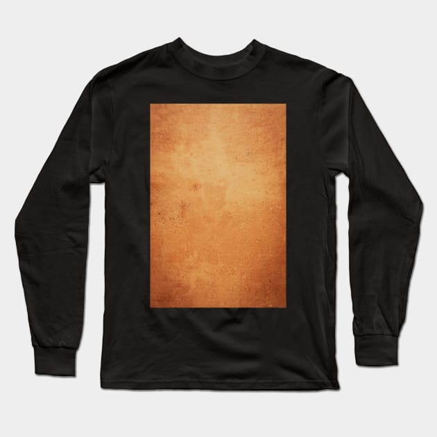 Ocher stone wall Long Sleeve T-Shirt by homydesign